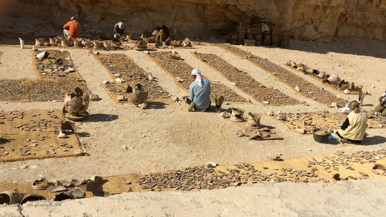 Különleges szoborra bukkantak Egyiptomban