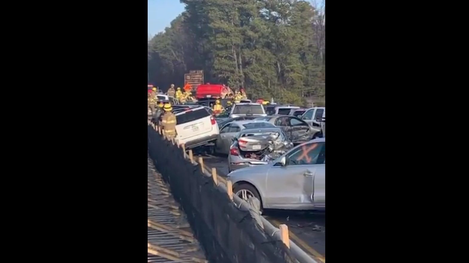 69 autó karambolozott Virginiában