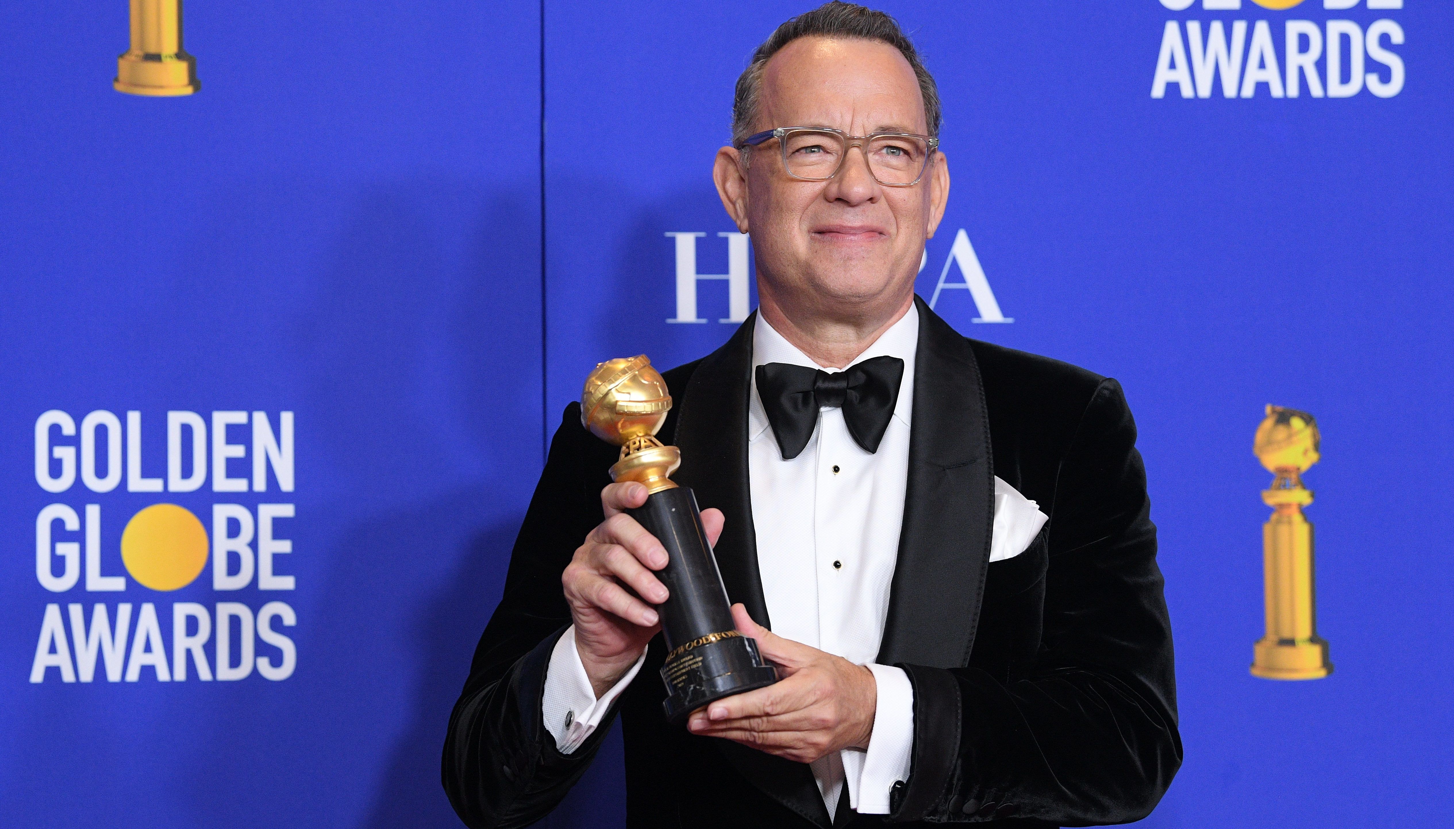 Tom Hanks sírva mondott köszönetet a Golden Globe-on