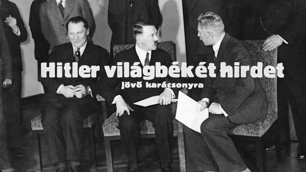 Világbékére törő Hitlerrel és a nemek cseréjével szédítette Karinthy a magyar újságolvasókat