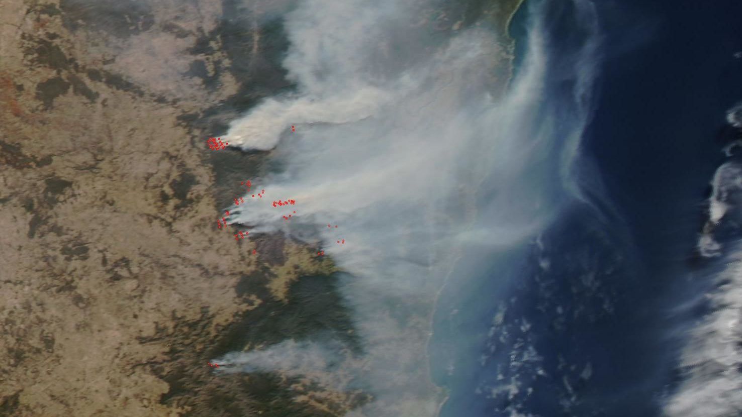 Az ausztráliai tűzvész füstje körbeszállja a Földet