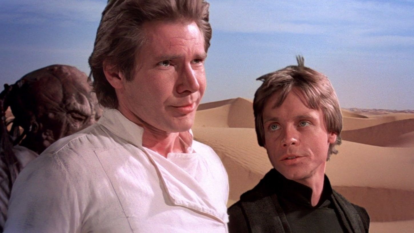 Luke és Leia kispályás: állítólag Luke és Han között is elcsattant egy csók