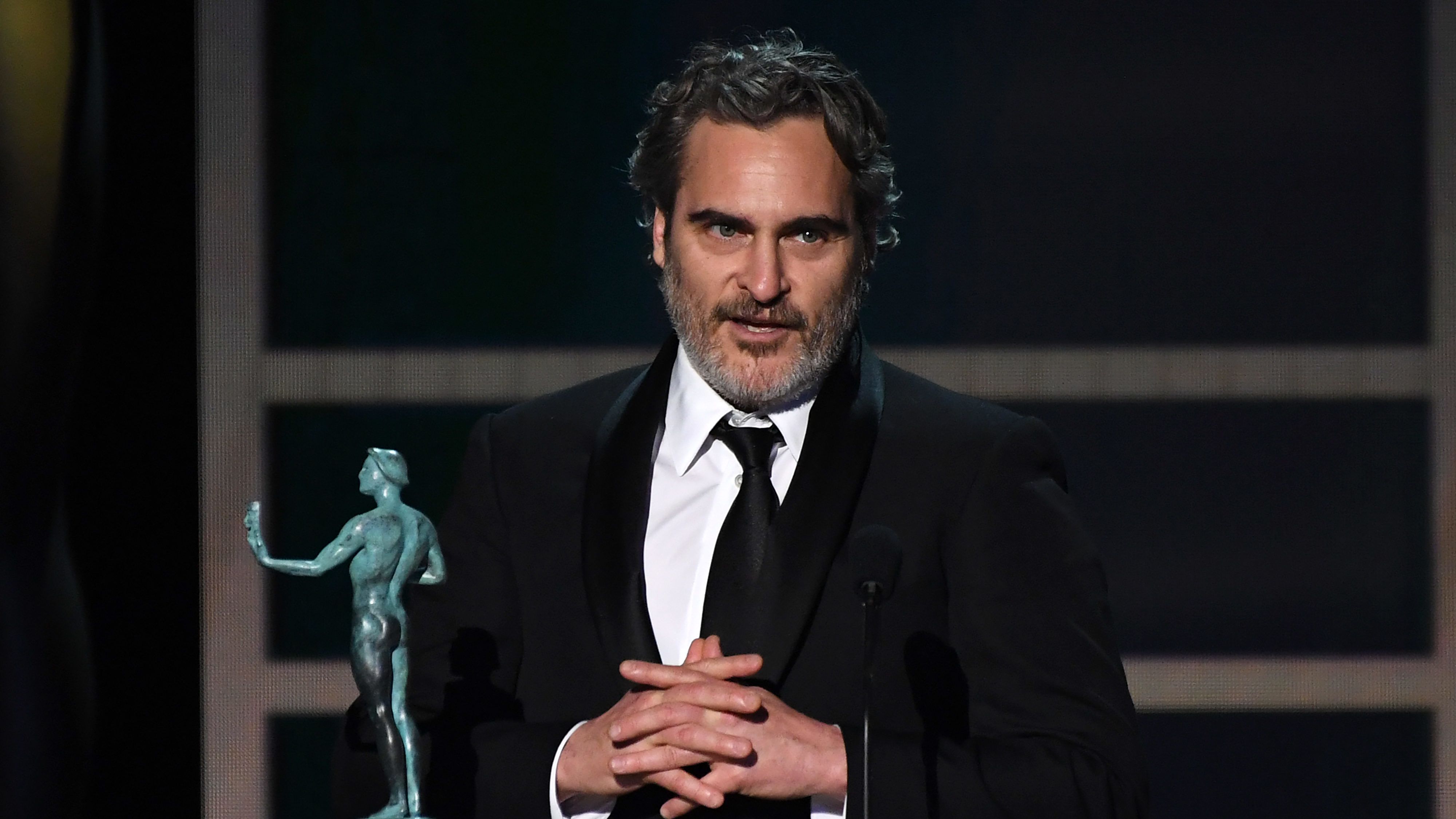 Joaquin Phoenix átvett egy díjat, majd elsietett a vágóhídra tiltakozni