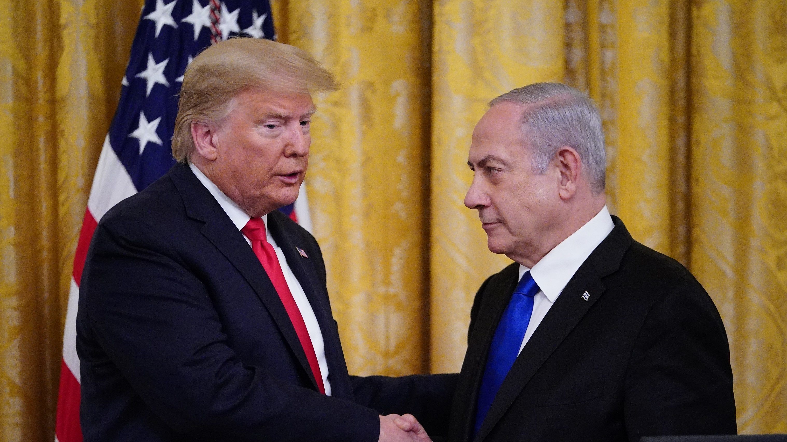 Trump kétállami béketervvel állt elő az izraeli-palesztin konfliktus rendezésére