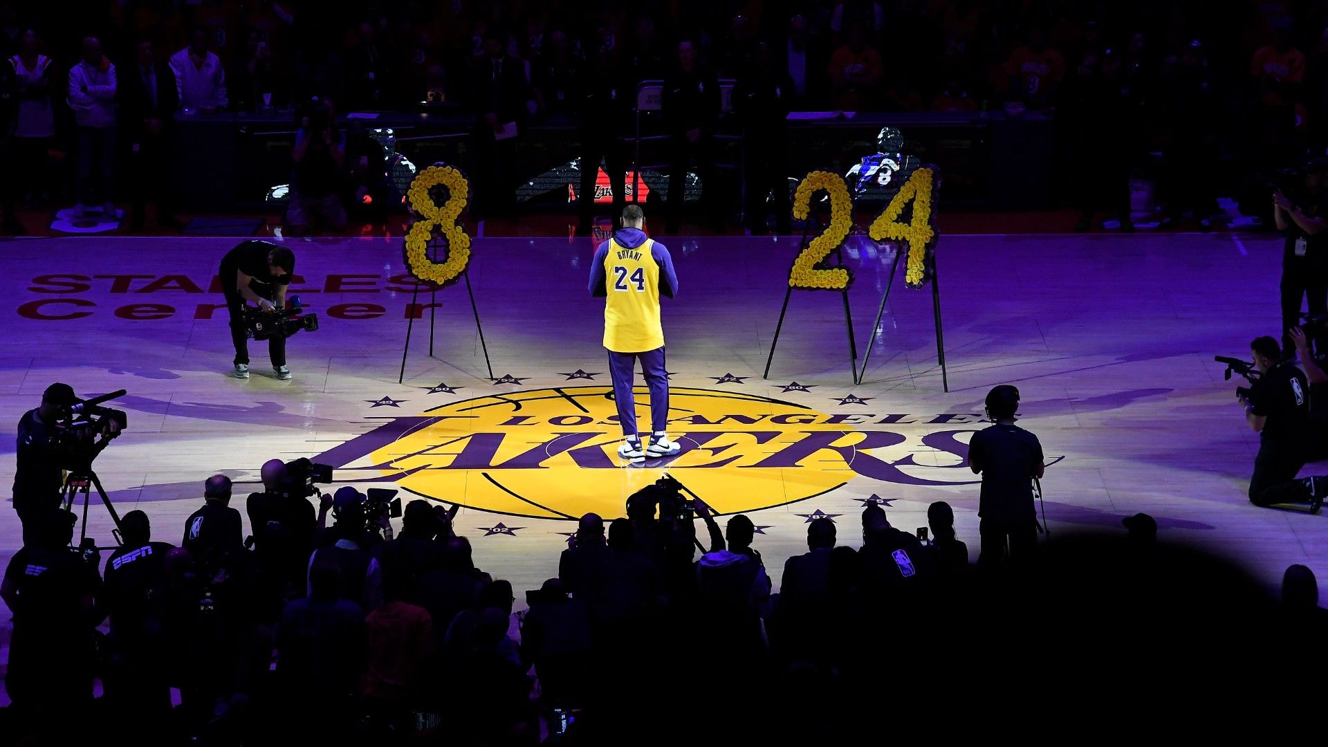 LeBron James szívszorító beszéddel emlékezett Kobe Bryantre
