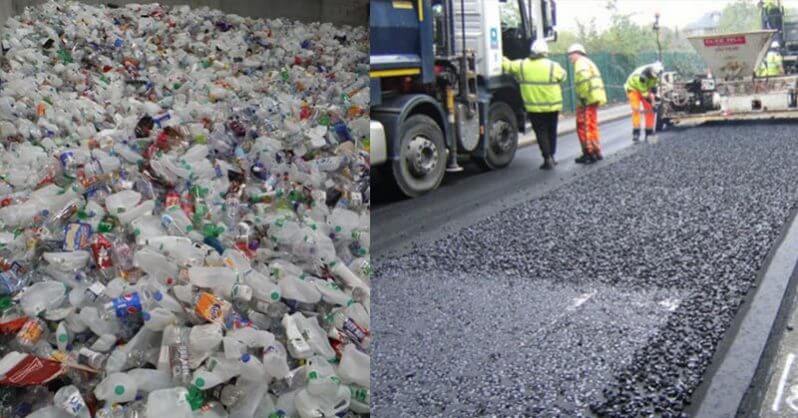Az újrahasznosított műanyagból készült út háromszor tartósabb, mint az aszfalt