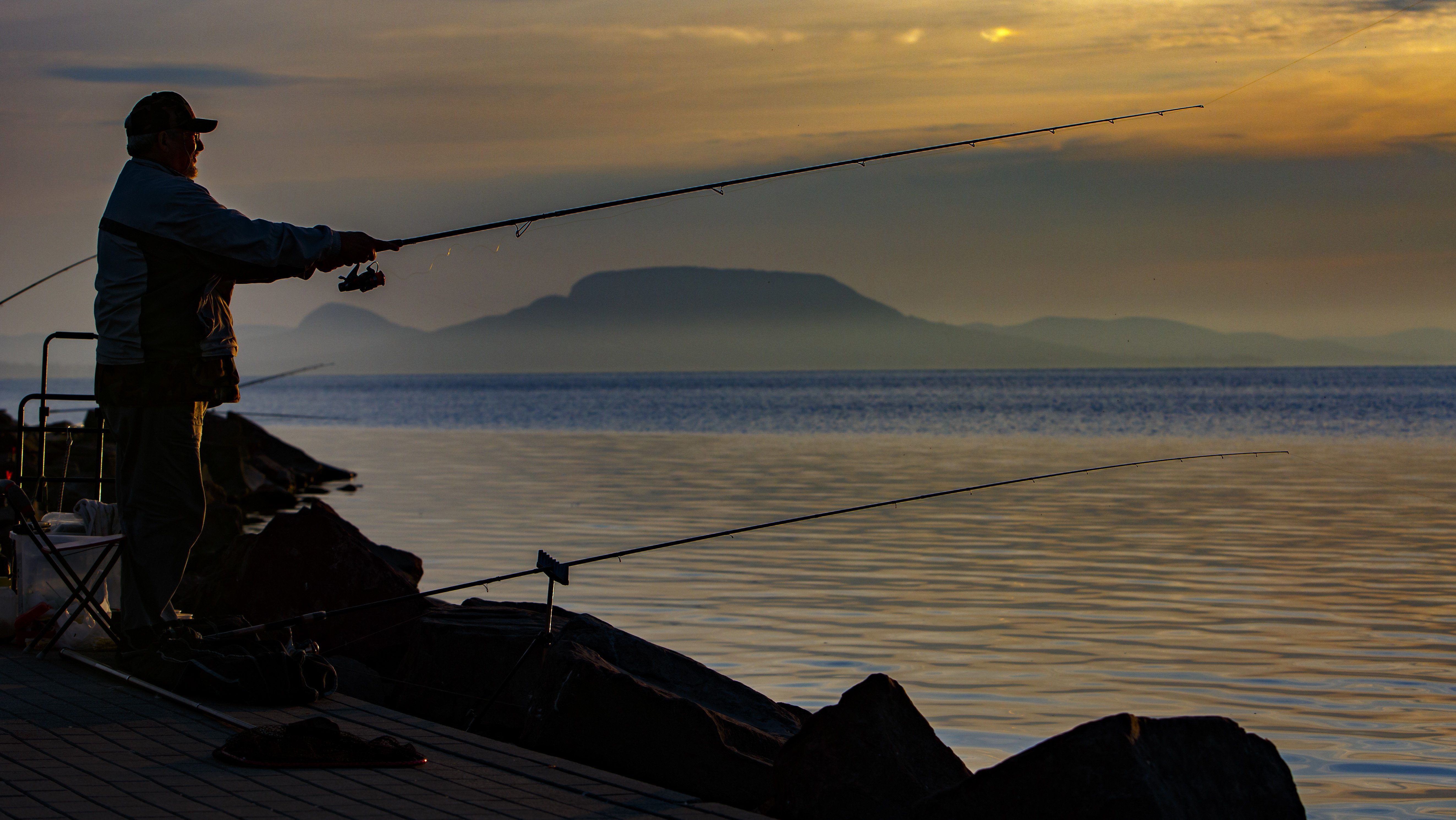 Március végéig tilos a Balatonon csukát fogni