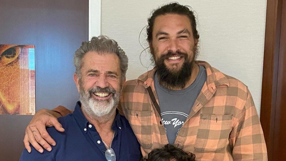 Jason Momoa lefotóztatta magát Mel Gibsonnal, és mellette ódát is zengett róla