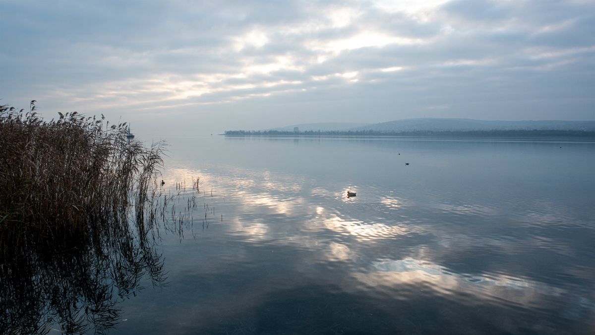 Sok a hínár és az alga, hiányzott a hideg a Balatonnak