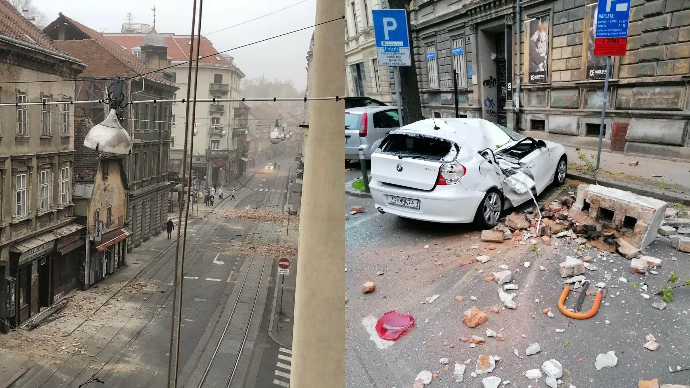 Komoly földrengések rázták meg Horvátországot, Magyarországon is lehetett érezni