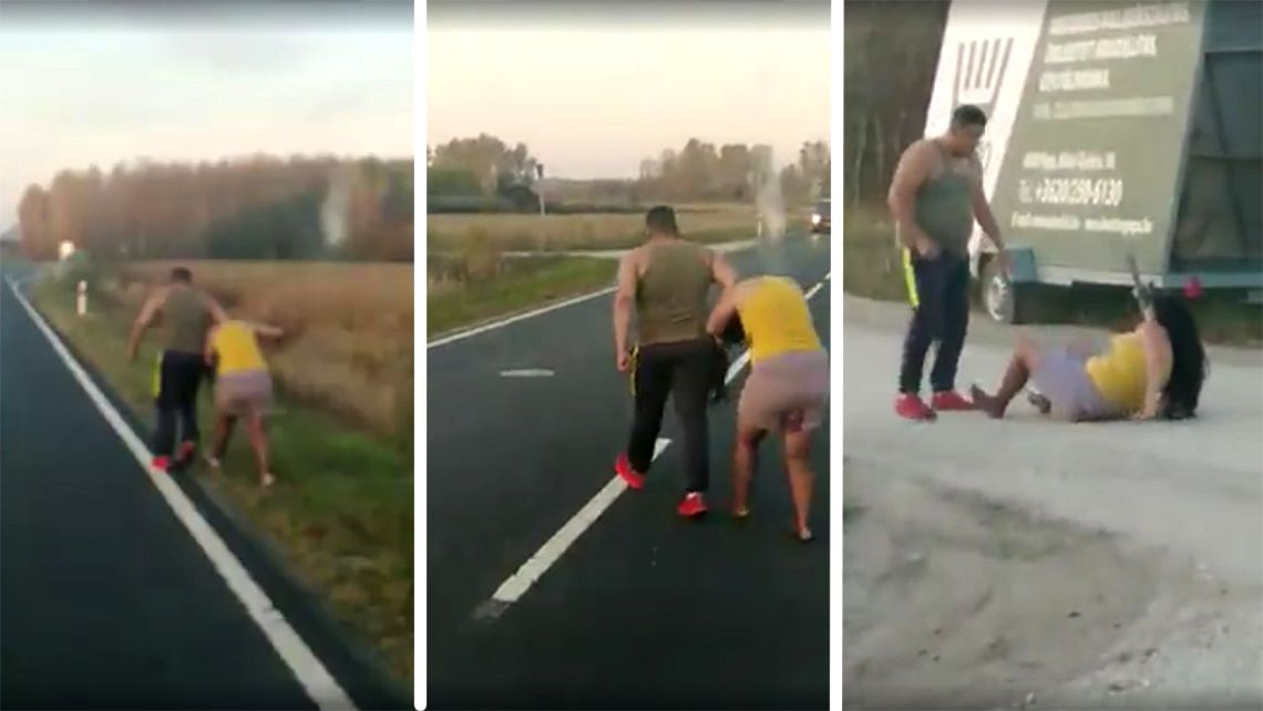 Félelmében bevizelt egy nő a 83-ason, amikor hajánál fogva vonszolta a párja – videóval