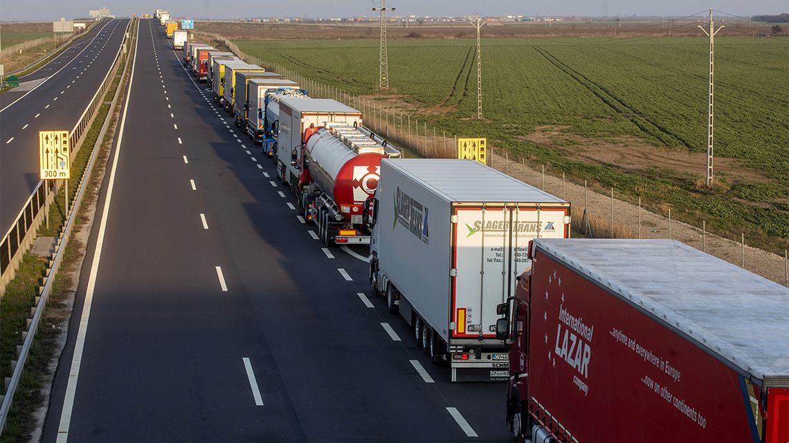 Visszafordíthatatlan károktól tart a közúti szállítási és logisztikai ágazat