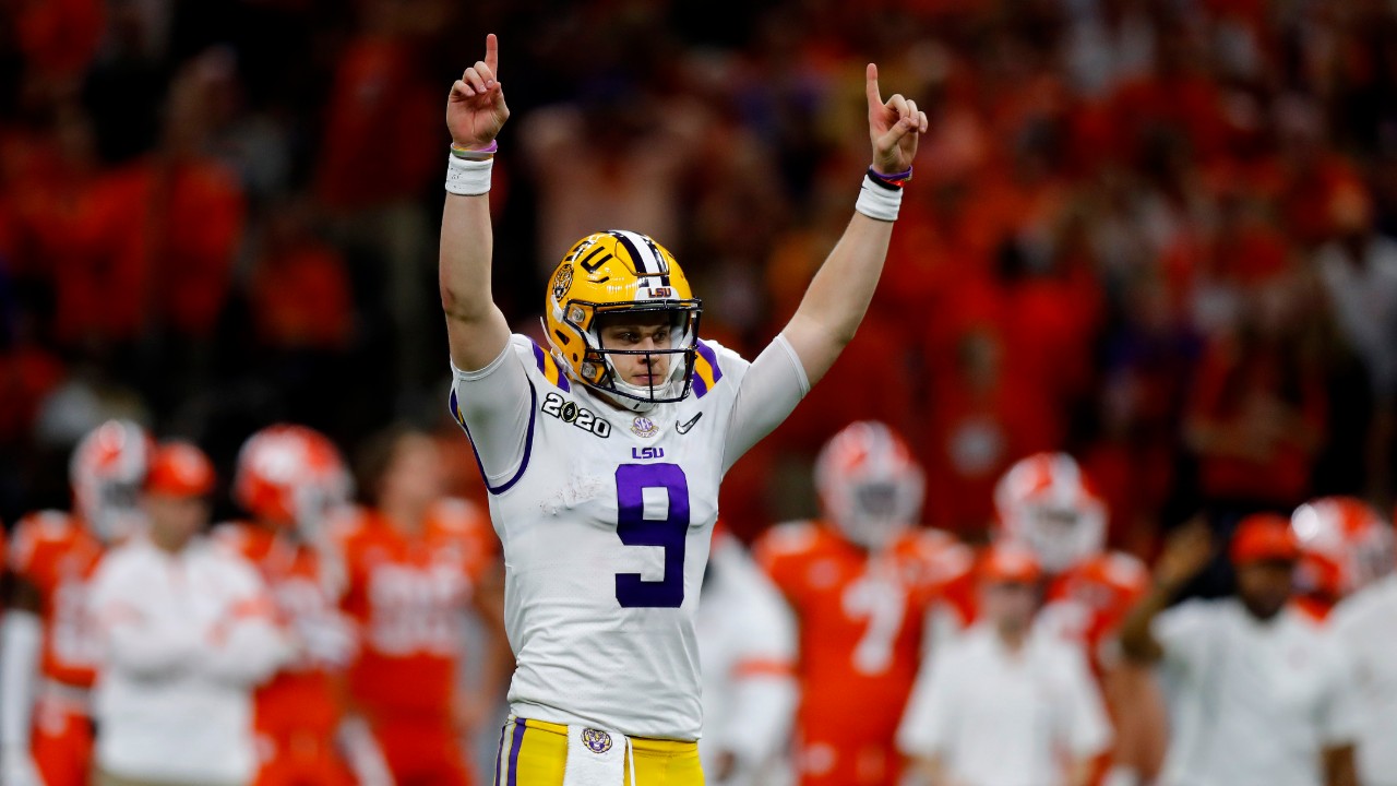 Joe Burrow lett a történelmi NFL-draft első választottja