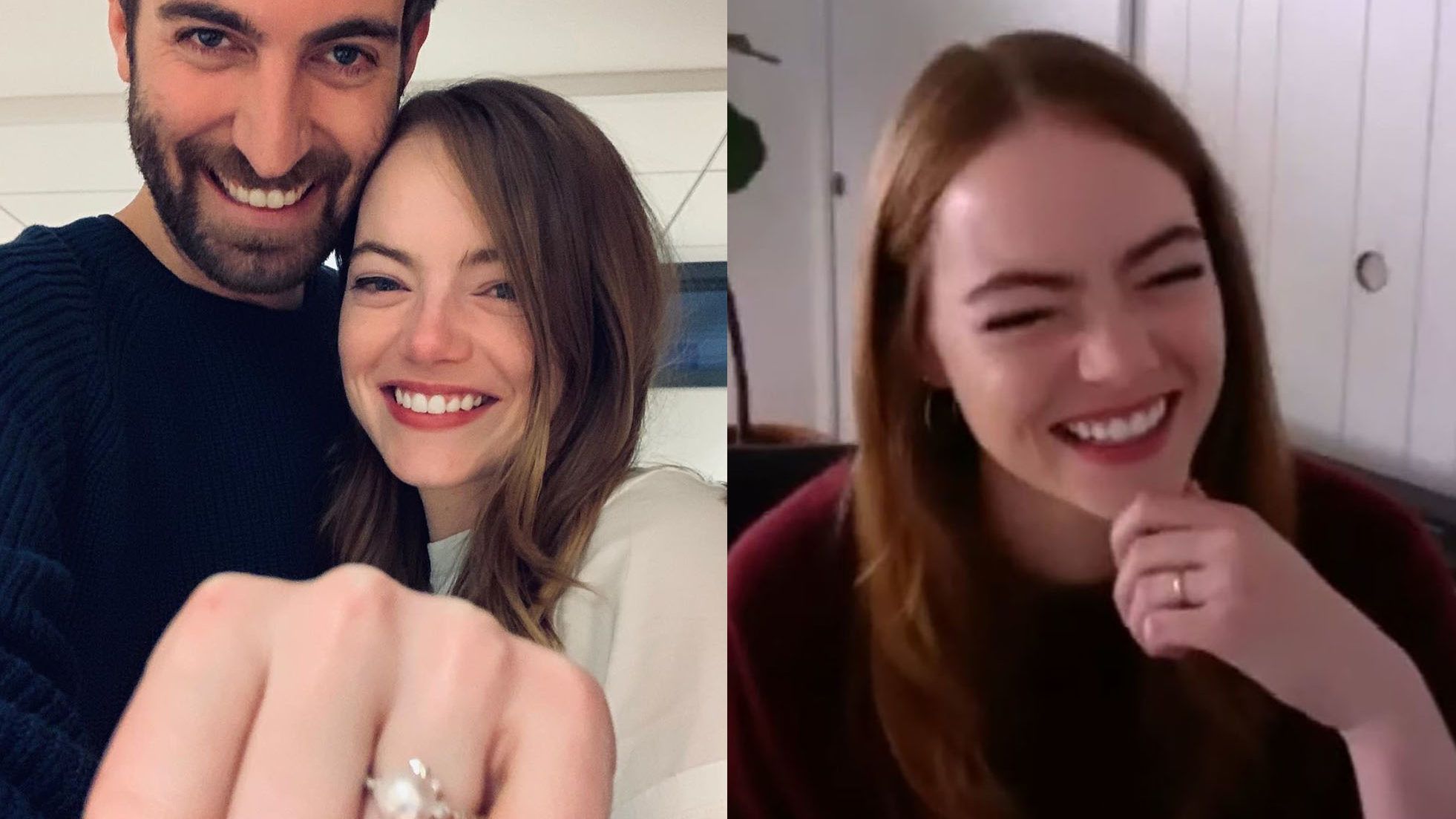 Egy gyűrűcsere miatt gyanús, hogy Emma Stone titokban férjhez ment