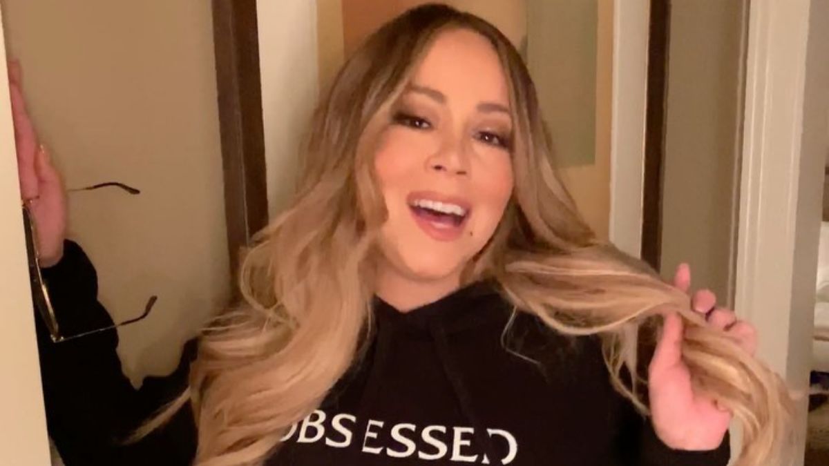 Mariah Carey nagyon fiatal és nagyon vékony ezen a régi felvételen