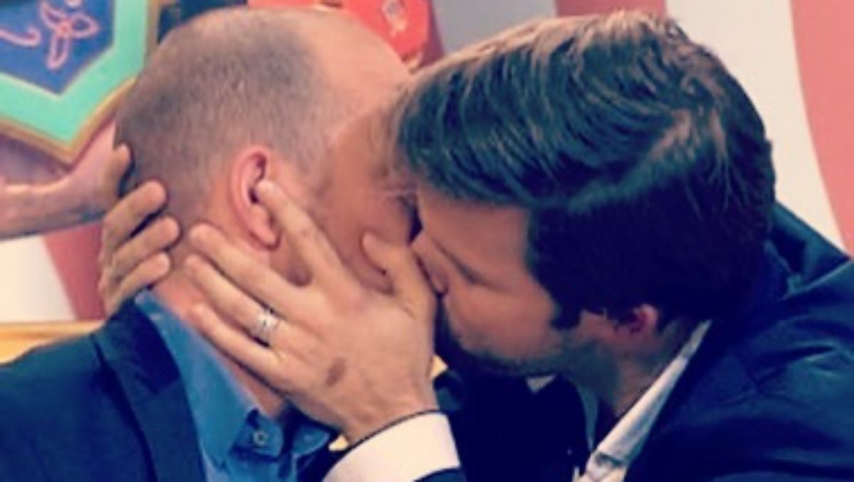 Sebestyén Balázs csókkal köszöntötte a születésnapos Vadon Janit
