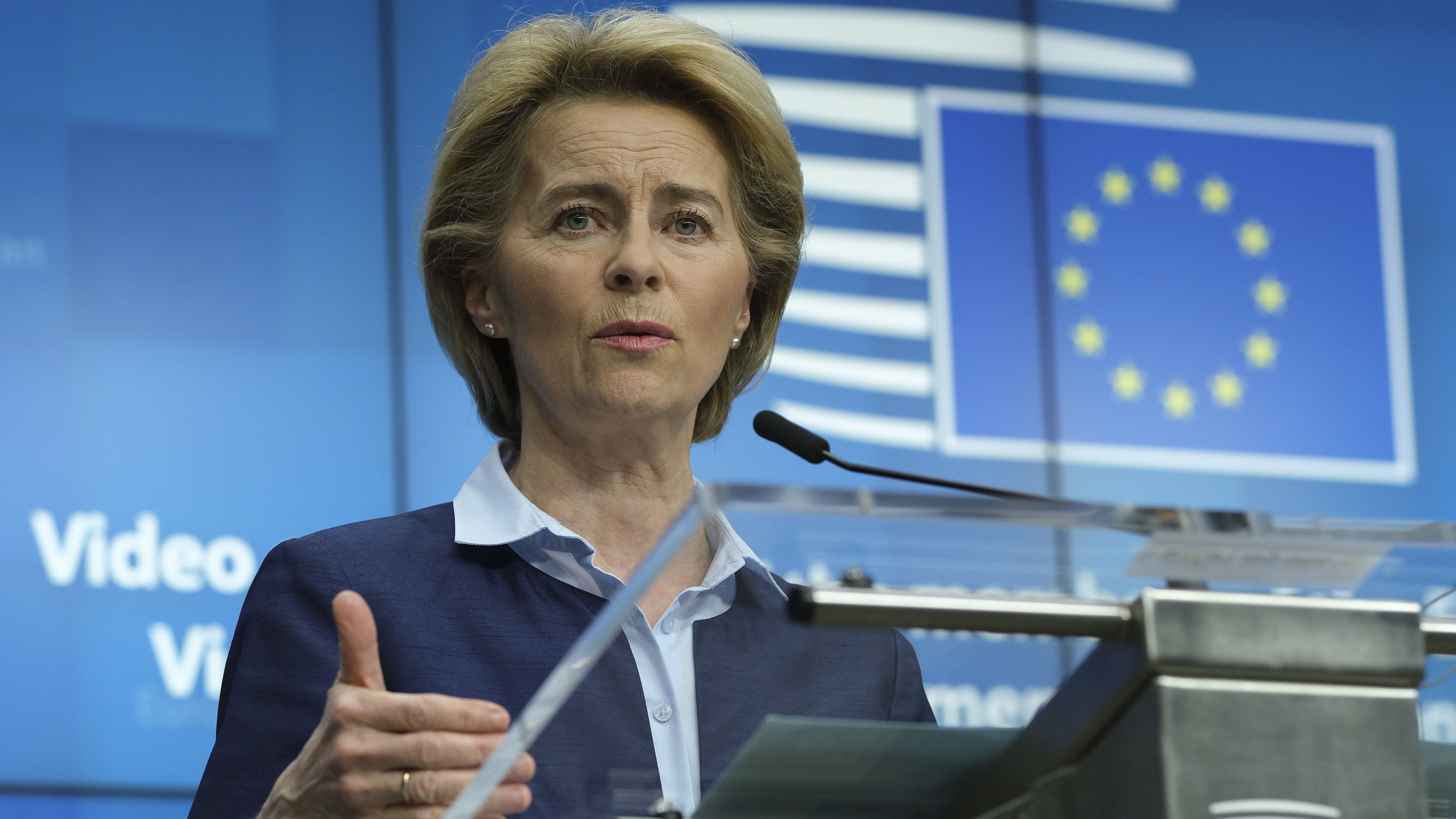 Von der Leyen: 750 milliárd euróra van szüksége az EU gazdasági helyreállításához