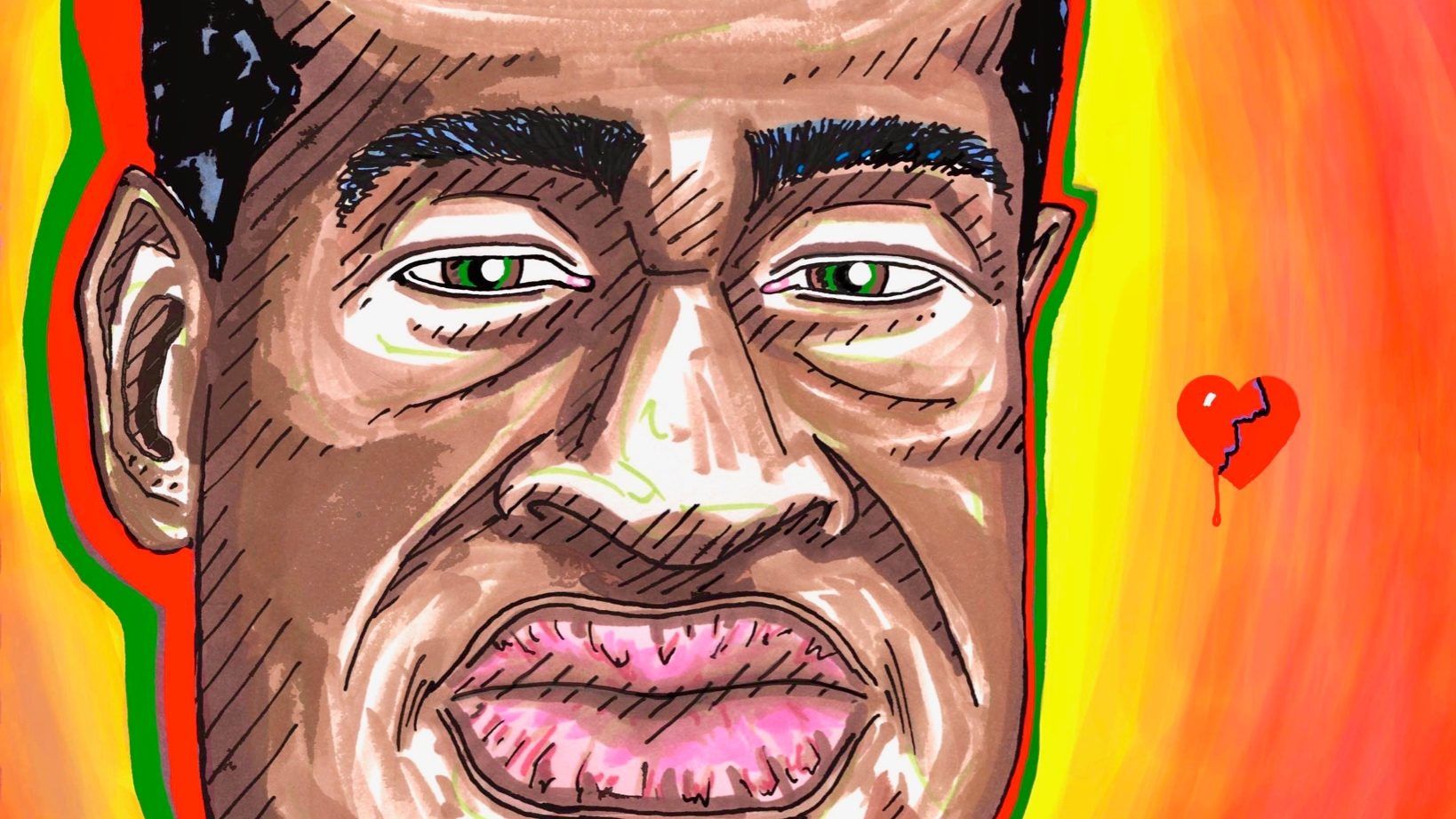 Jim Carrey karikatúrával teszi nevetségessé a tüntetőkkel erőszakoskodó rendőröket