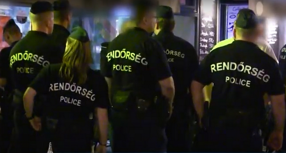 Megszállták Budapest belvárosát a rendőrök, komoly razzia volt a Deák környékén