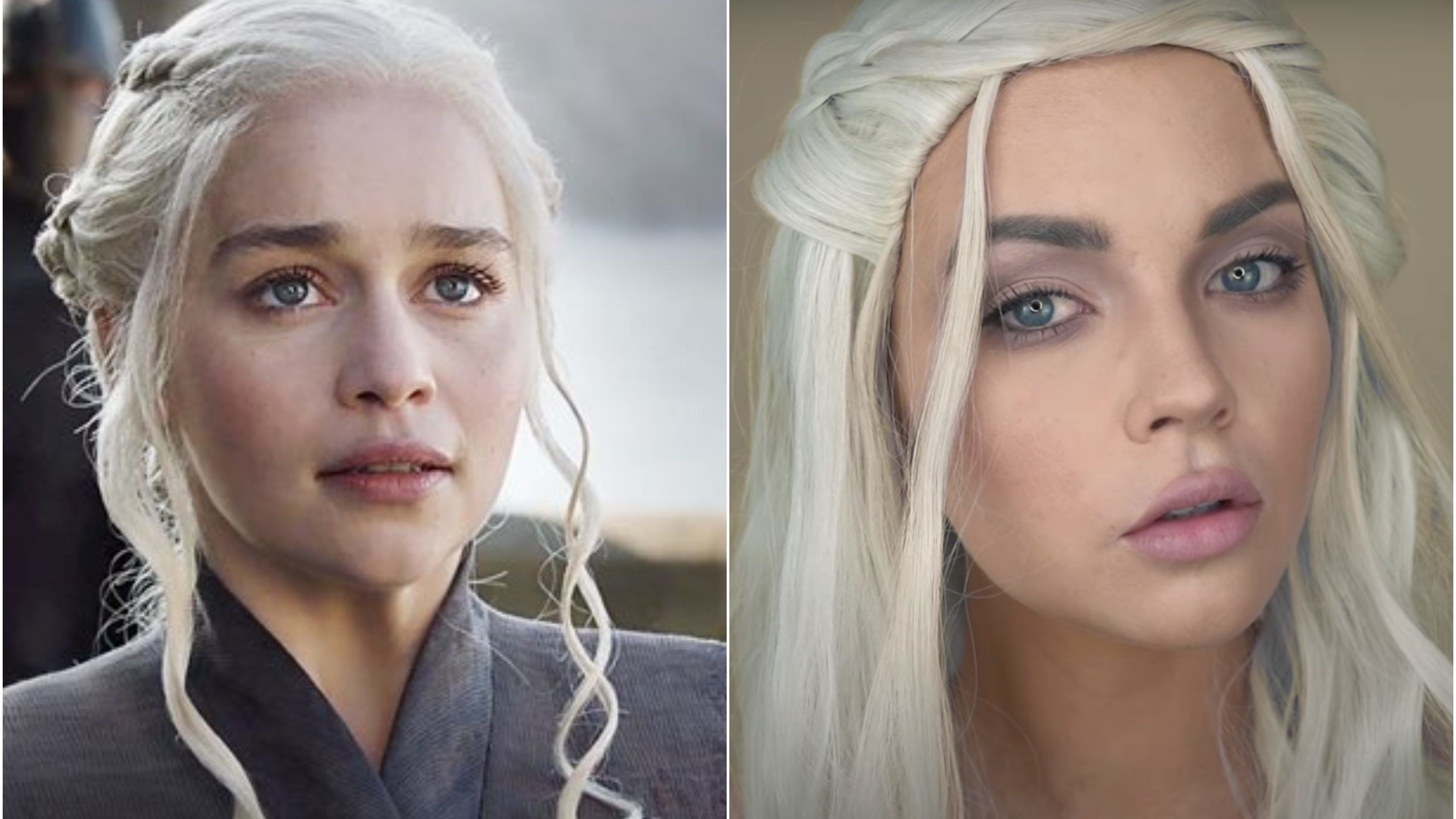 Kárpáti Rebeka Daenerys Targaryenné sminkelte magát