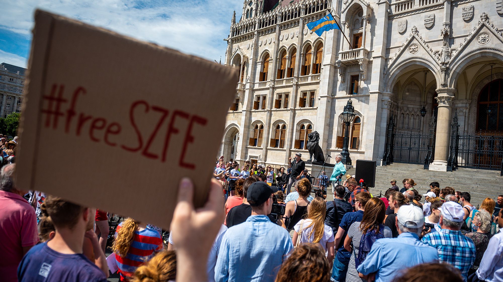 Hiába tüntettek Kossuth téren a Színház- és Filmművészeti Egyetemért