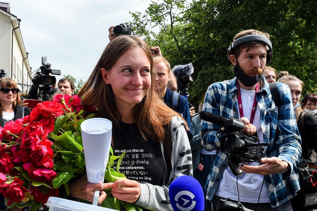 Terrorizmus támogatása miatt ítélték el a Szabad Európa Rádió orosz kiadásának újságíróját