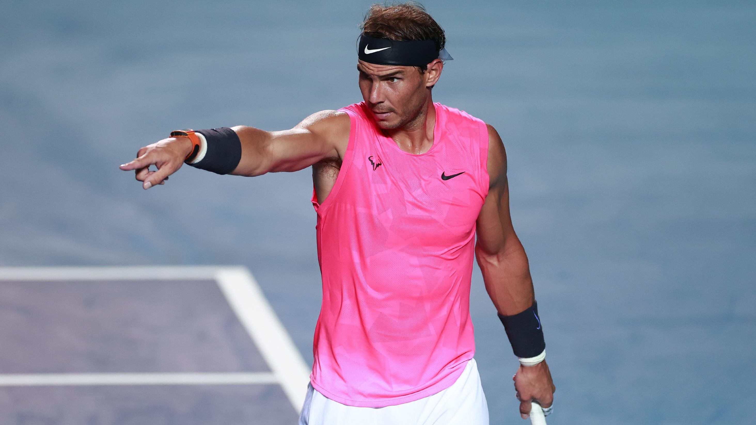 Rafael Nadal sem indul el a US Openen