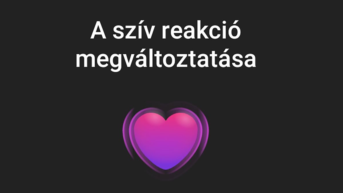 Így állíthat be új szív reakciót a Messengerben