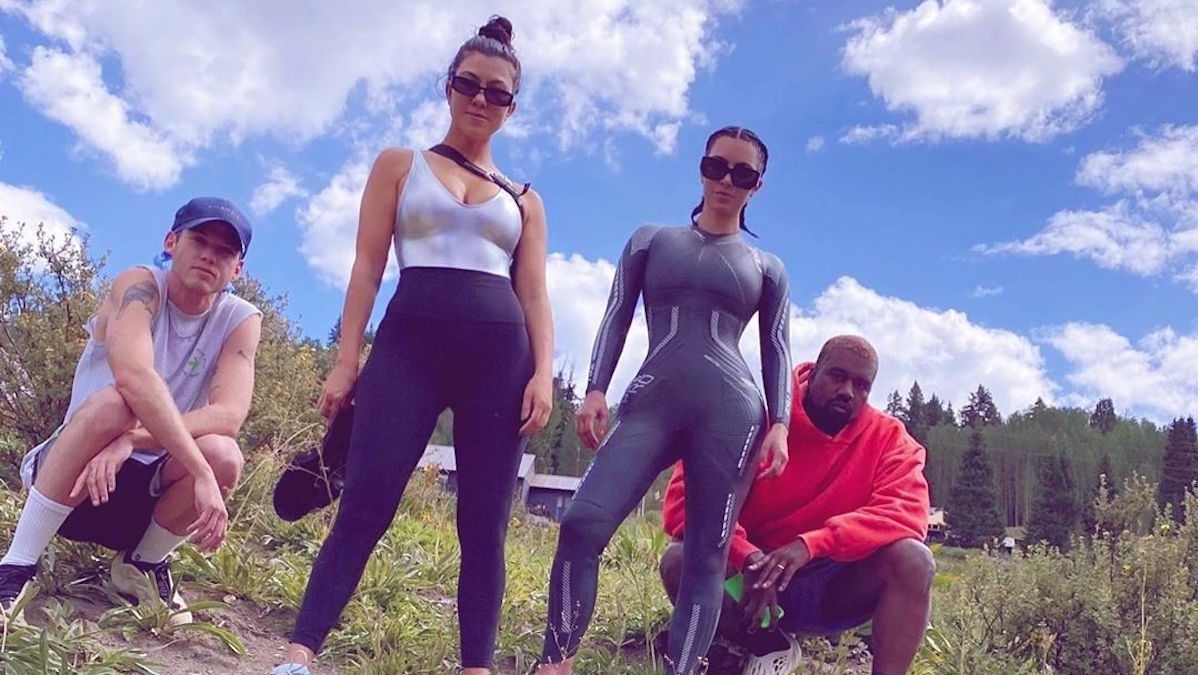 Kim Kardashian hosszú idő után most először posztolt Kanye Westtel közös fotót