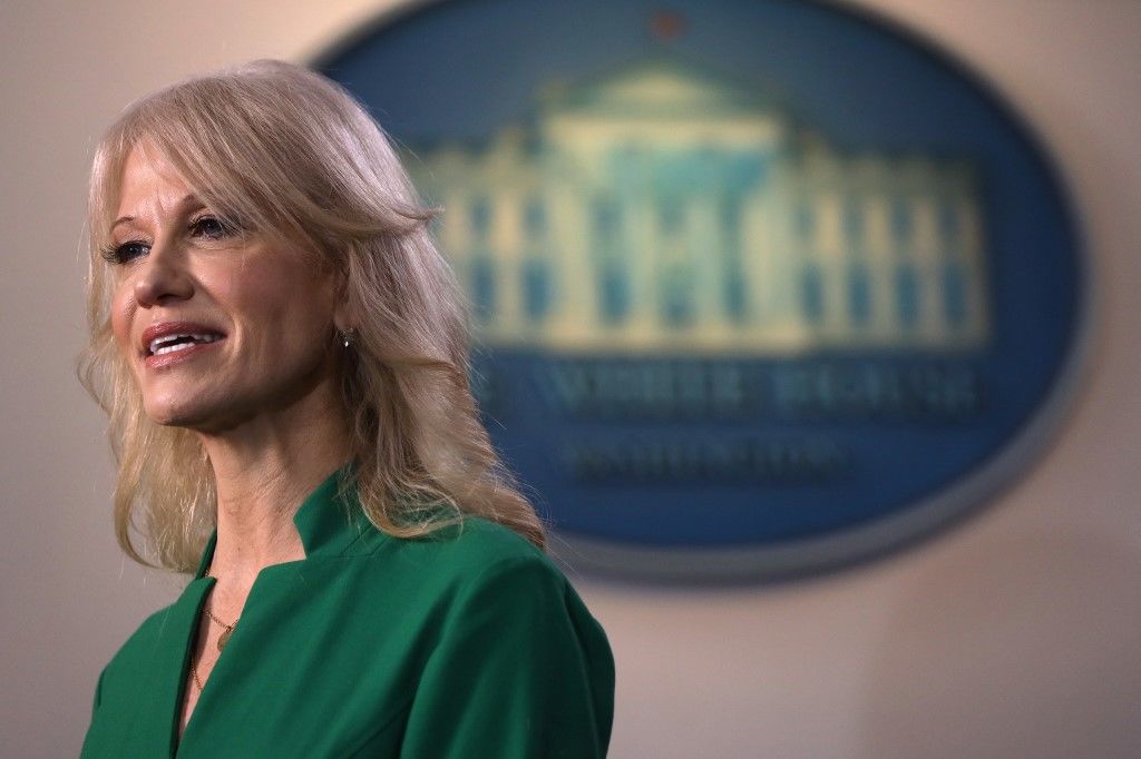 Távozik a Fehér Házból Kellyanne Conway, Trump tanácsadója