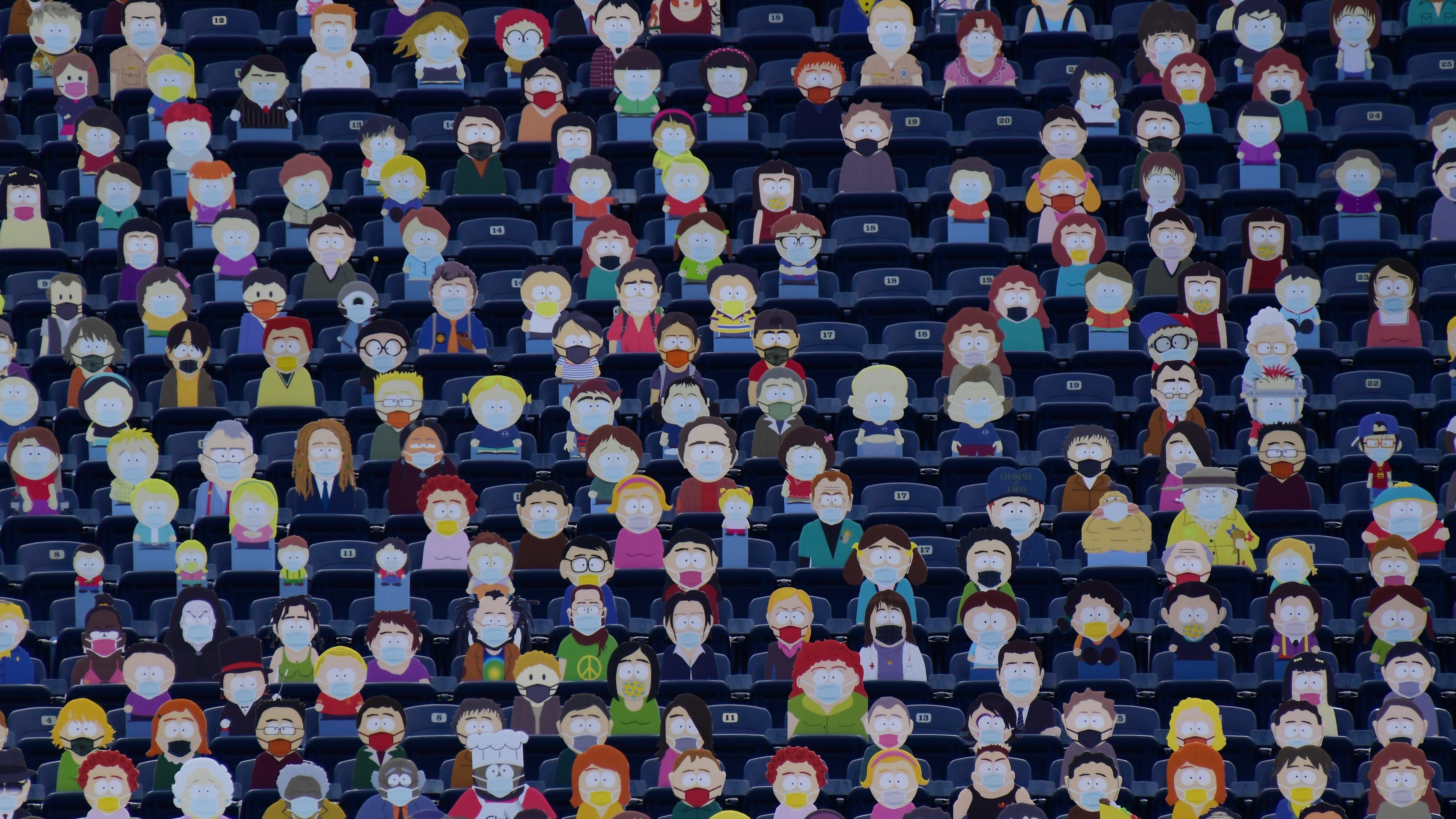 South Park teljes lakosságát ültették egy NFL-meccs lelátójára