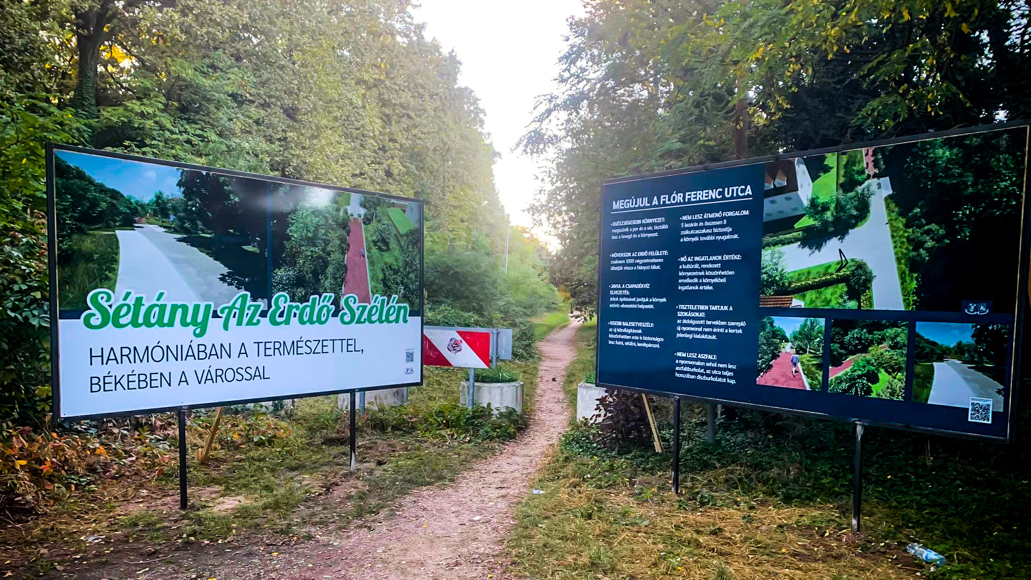 Több hónap háború után elállt a zöld utca lebetonozásától a XVIII. kerület