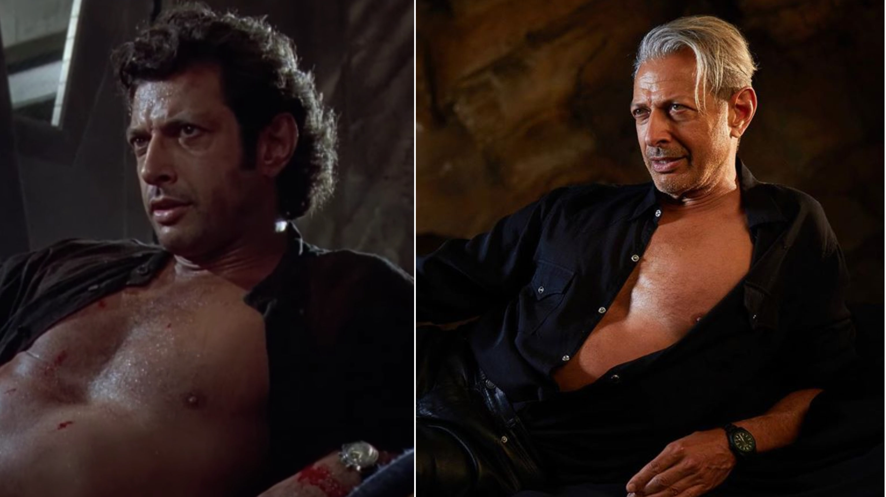 Jeff Goldblum újraalkotta Jurassic Parkban látott ikonikus pózát