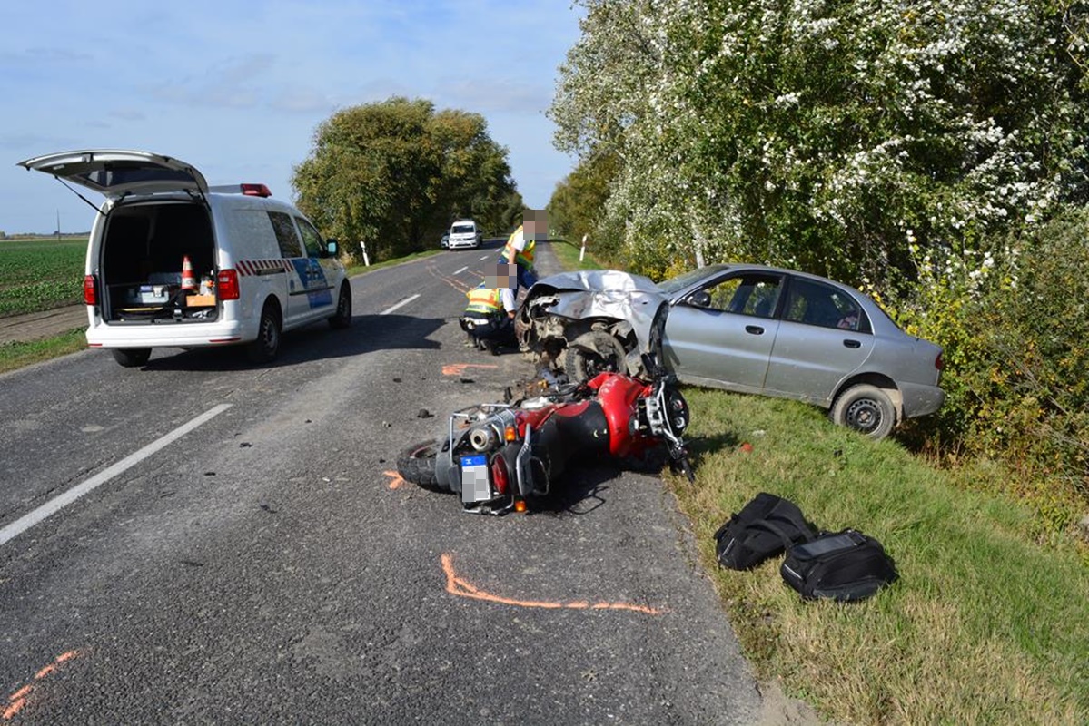 Részeg sofőr miatt halt meg a motoros házaspár Dusnoknál