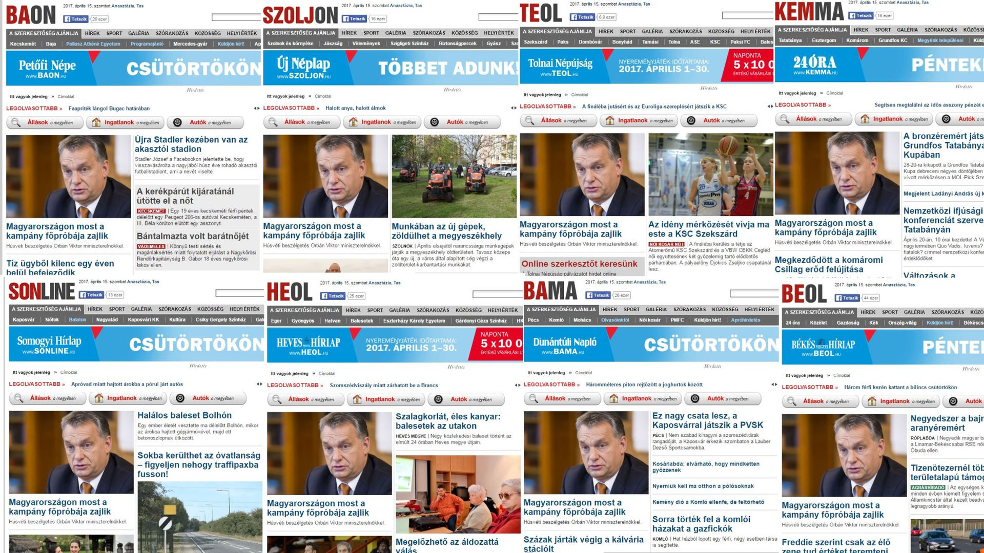 Orbán propagandasajtója tényleg ellenszélben, Európában