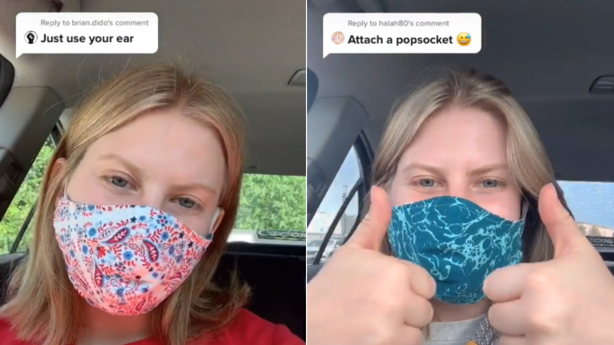 Maszkviselés egy füllel: ritka betegségre hívja fel a figyelmet egy TikTok-használó