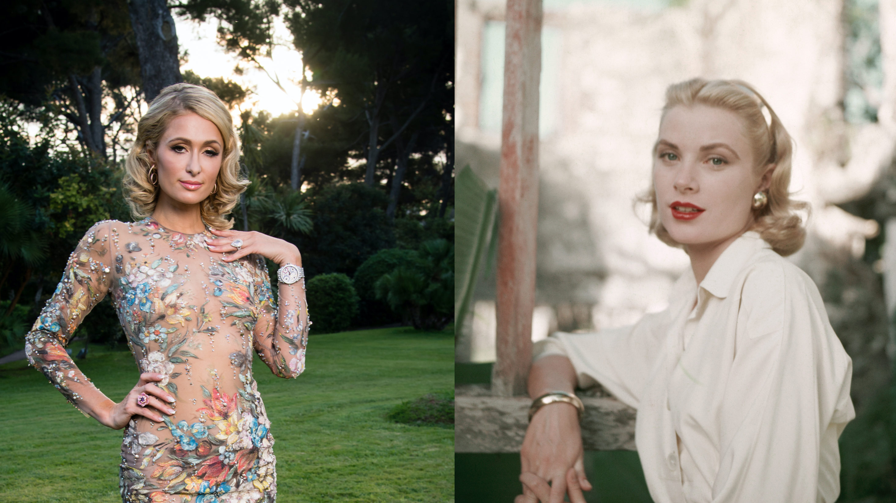 Paris Hilton újabban Grace Kelly fotóira szerkeszti rá saját magát