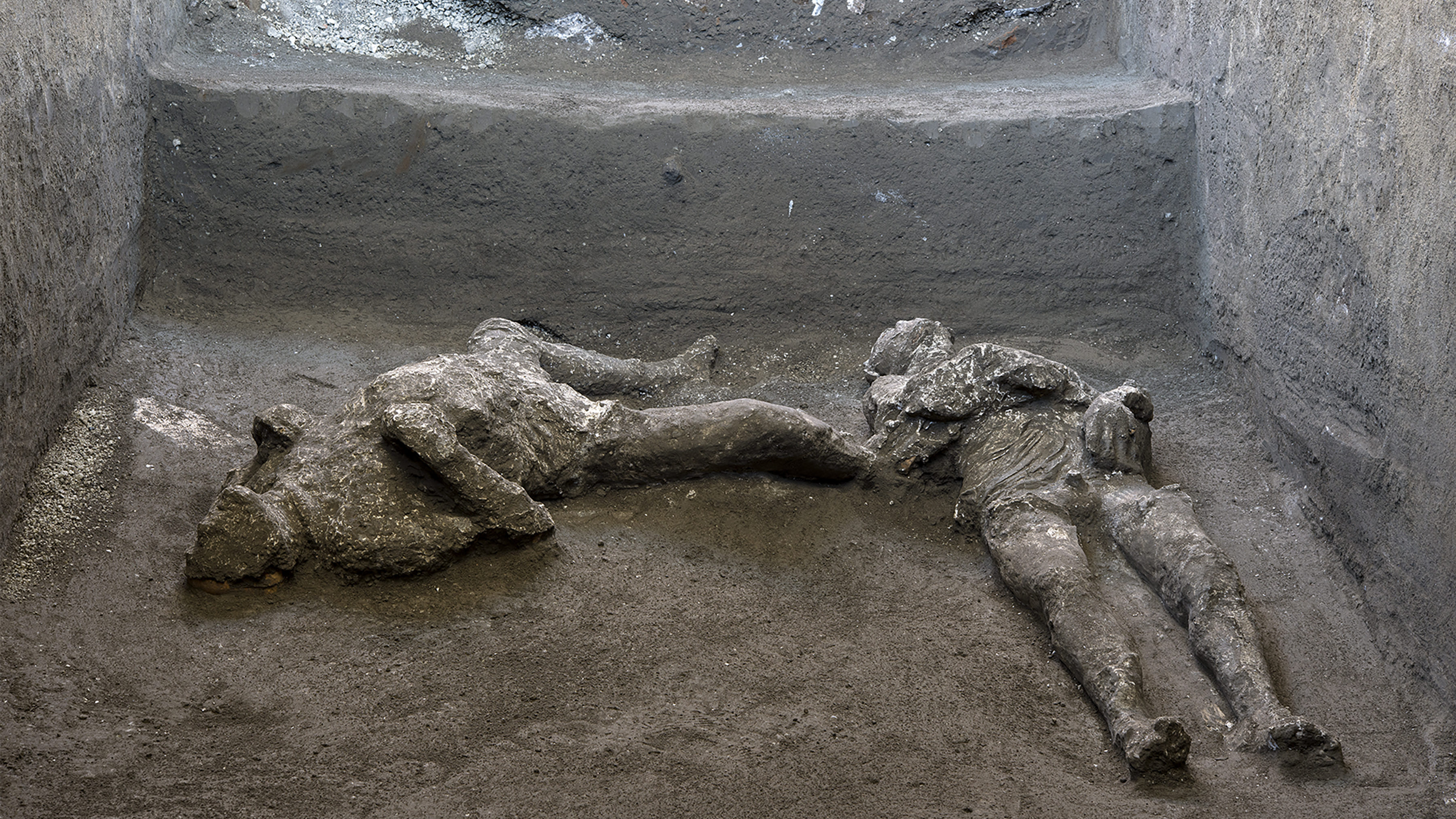 Rabszolga és ura holttestére bukkantak Pompeiiben