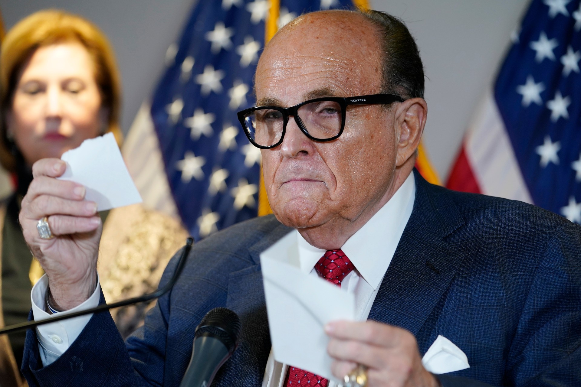 Koronavírusos Donald Trump ügyvédje, Rudy Giuliani