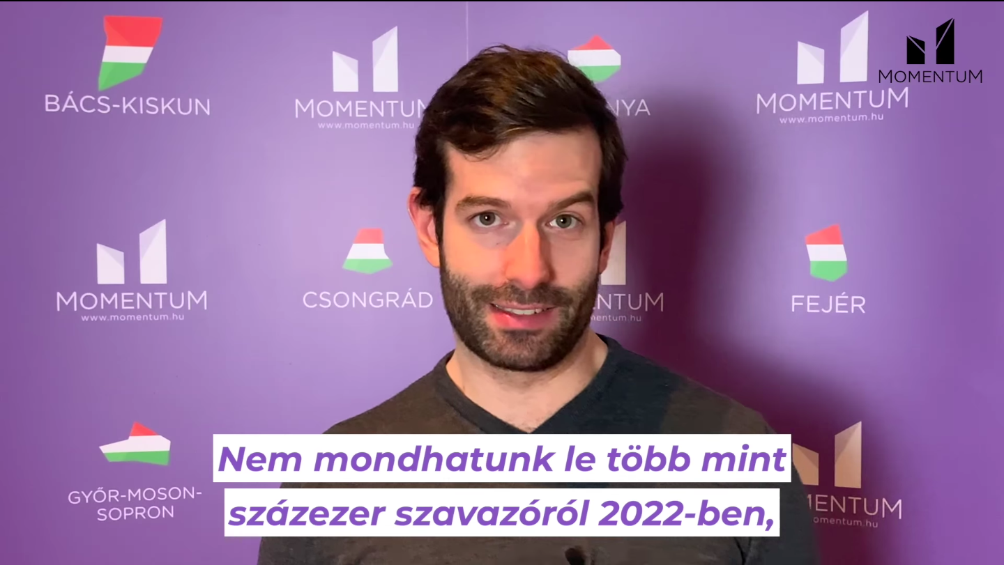 Momentum: Azok is szavazhassanak az előválasztáson, akik 2022 májusáig nagykorúak lesznek