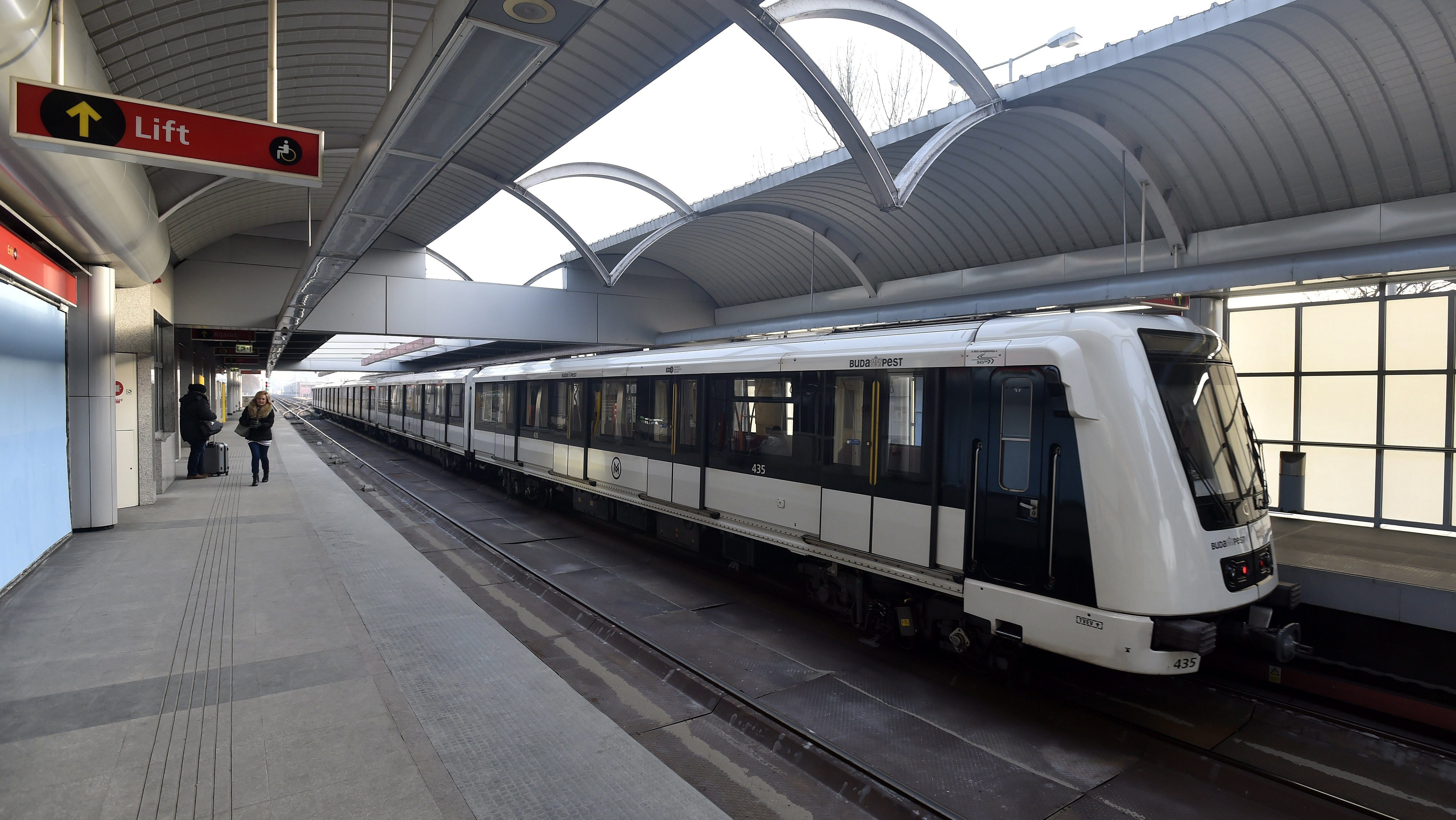 Gázolt a metró