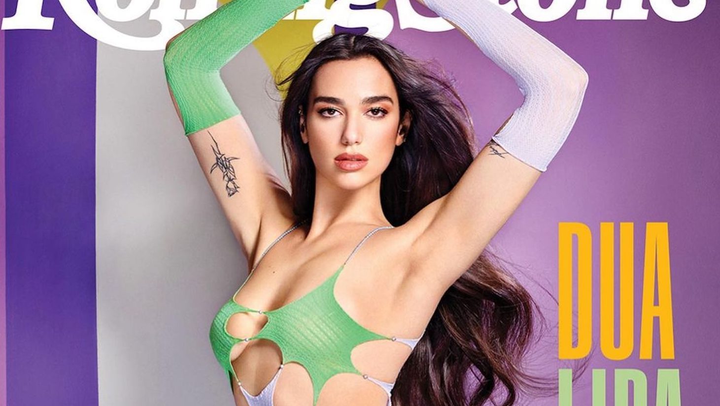 Alig takarja valami Dua Lipa testét a Rolling Stone címlapján