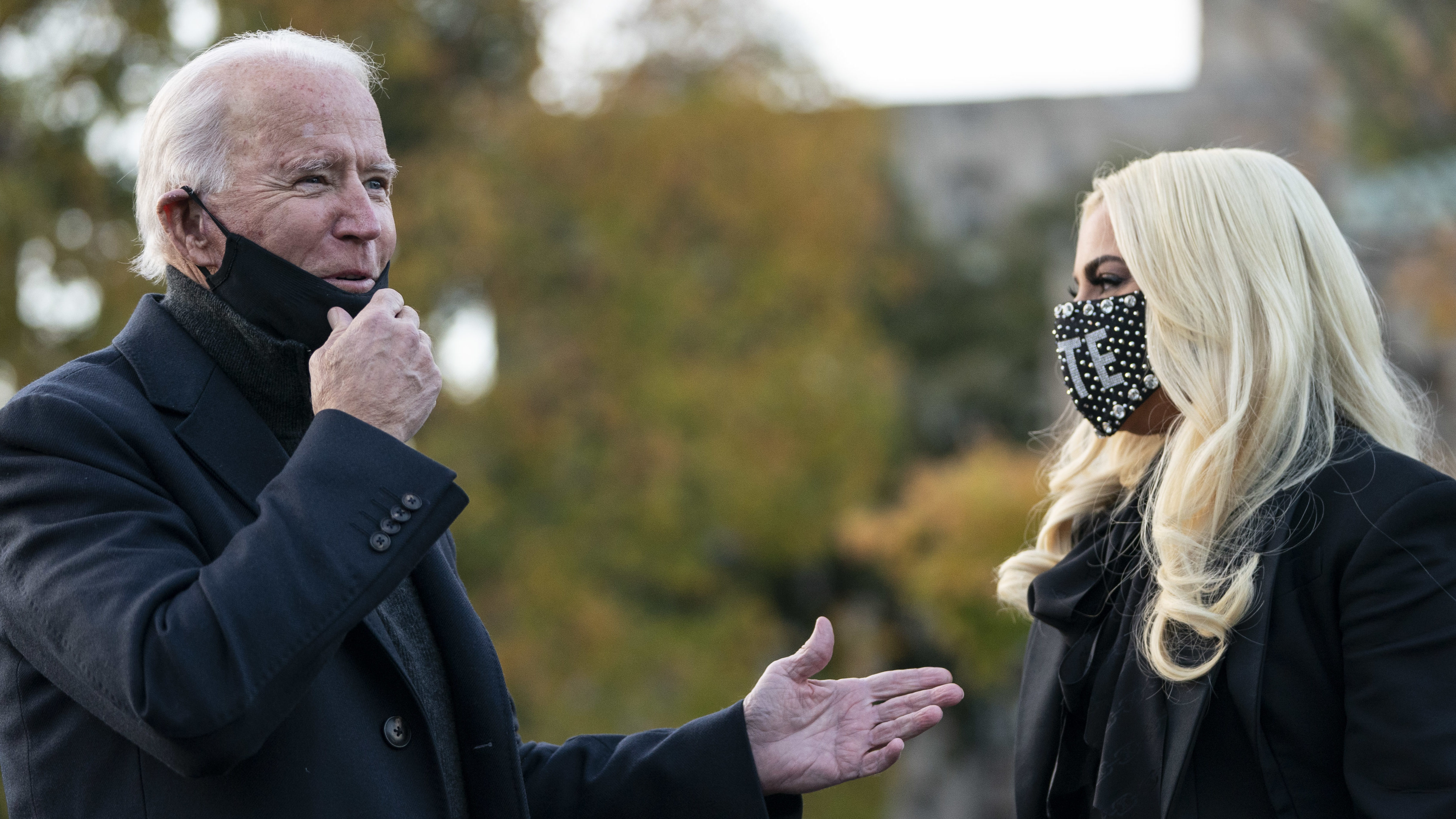 Lady Gaga a Capitoliumból posztolt Joe Biden beiktatása előtt