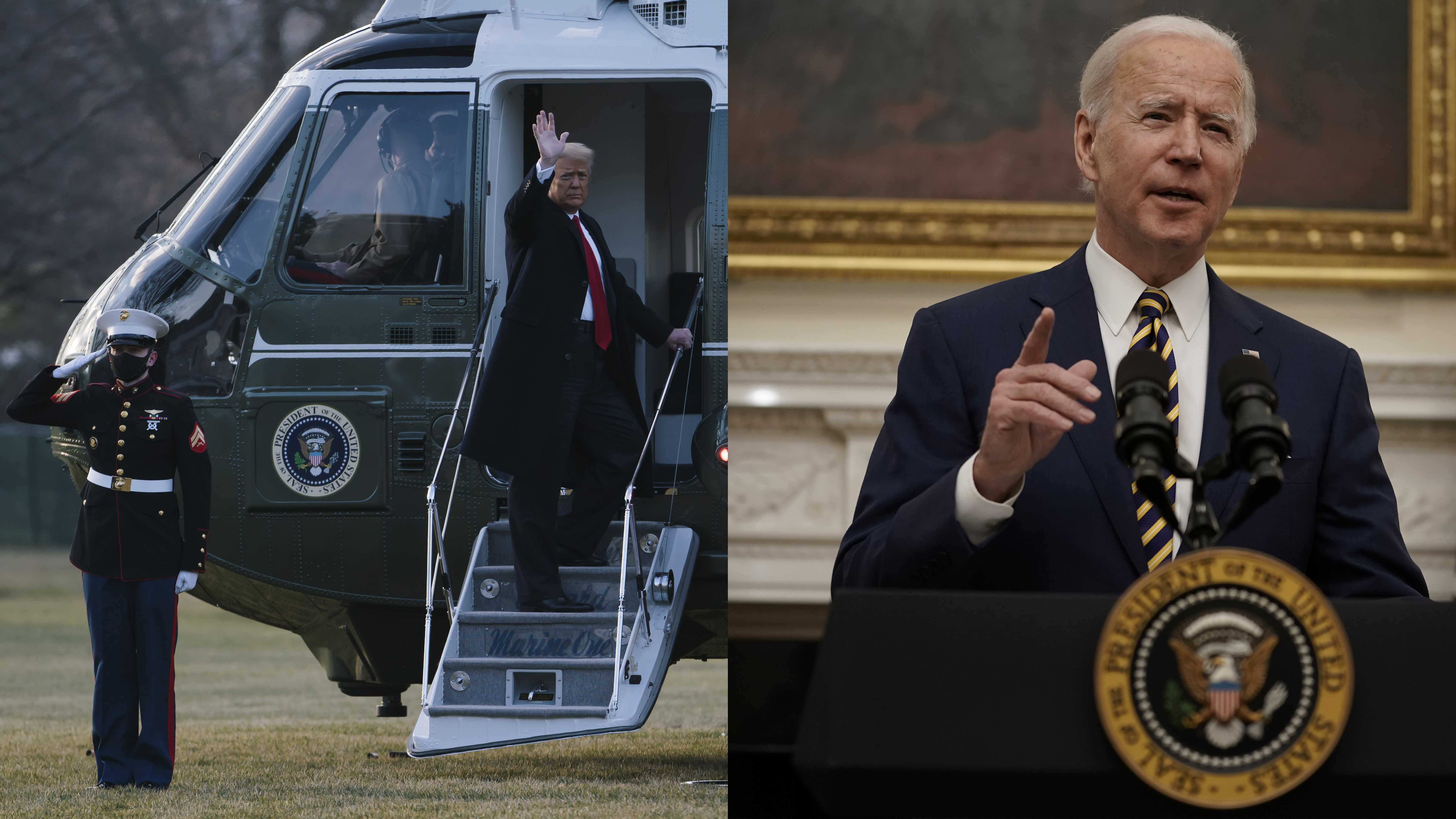 Trump ment, de a fontos döntéseit Bidenék több ügyben is követhetik