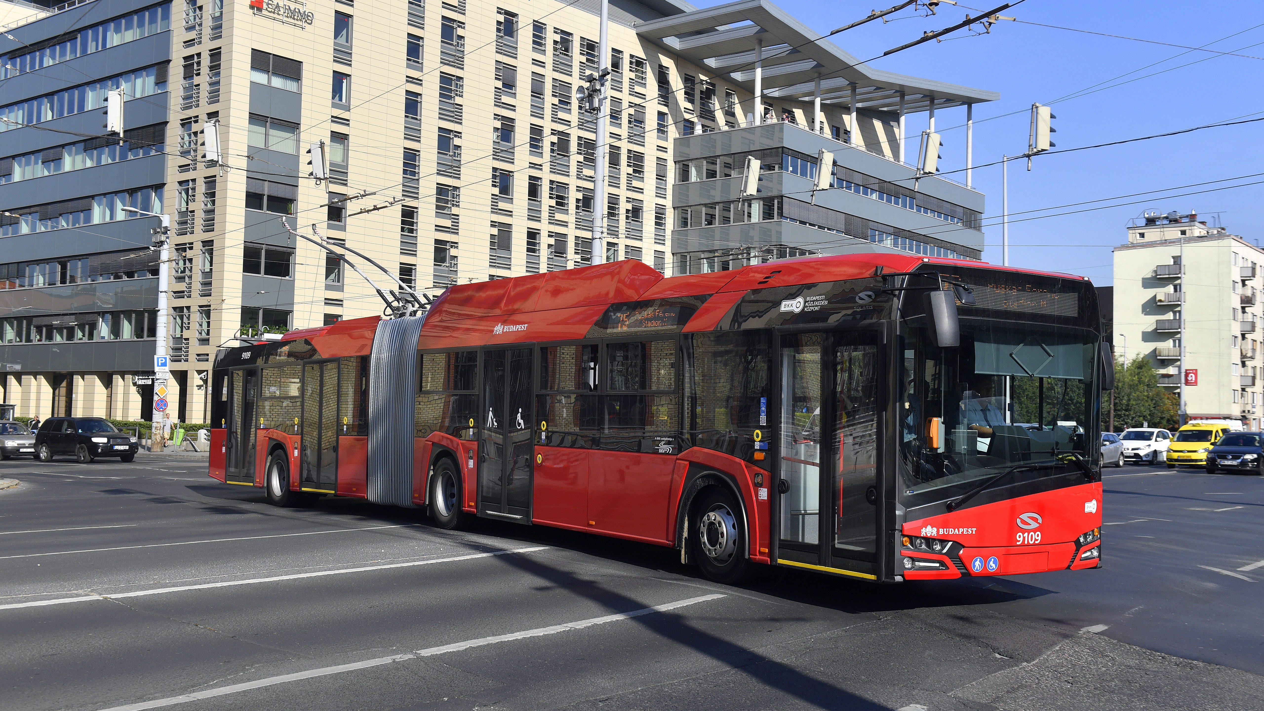 Budapest egyik legsűrűbb buszvonalán hamarosan trolibusz közlekedhet