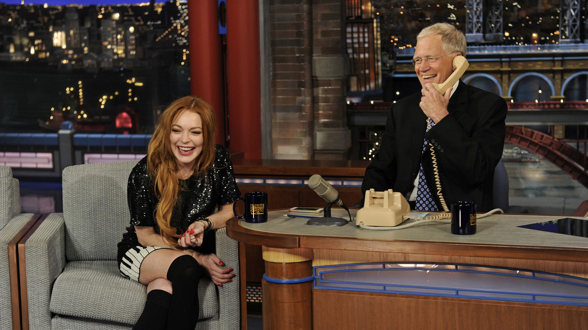 A twitterezők kiakadtak egy 2013-as Lindsay Lohan interjún, amiben David Letterman a függőségéről faggatja