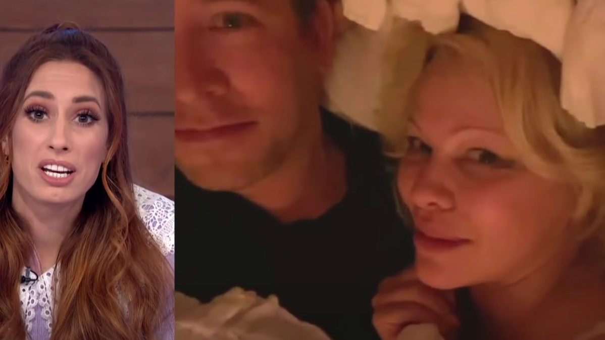 Ikon: Pamela Anderson a férje mellett, ágyban fekve adott tévéinterjút