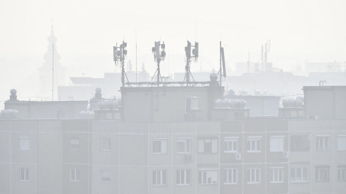 Már Budapesten is veszélyes a levegő a szálló por miatt