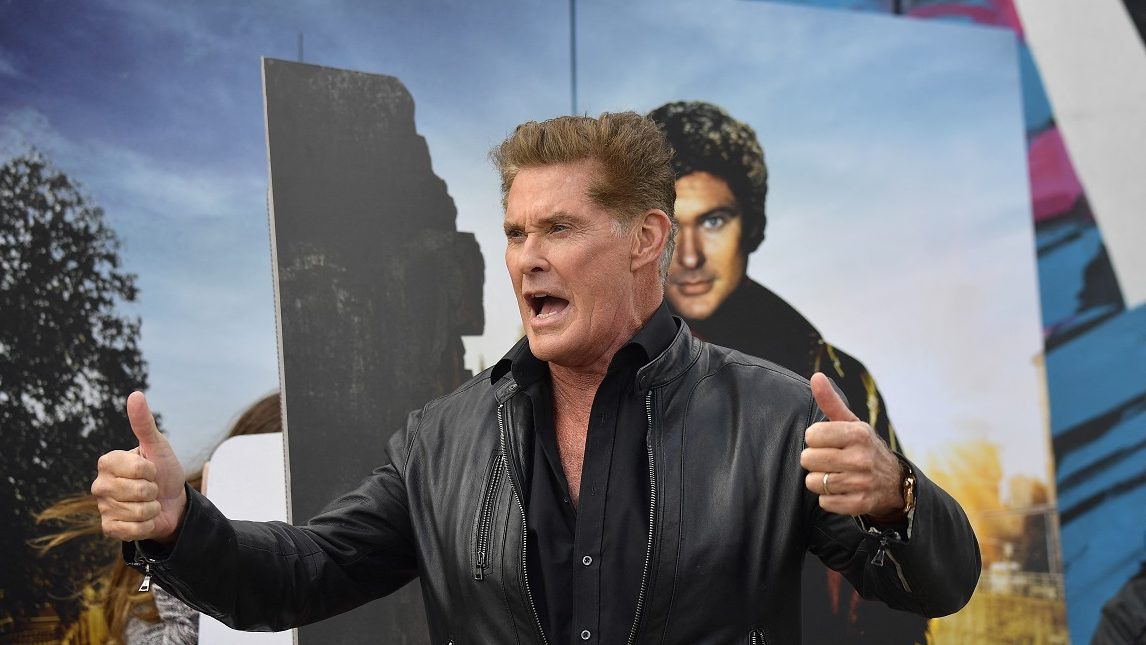 Saját magát alakítja David Hasselhoff egy német sorozatban