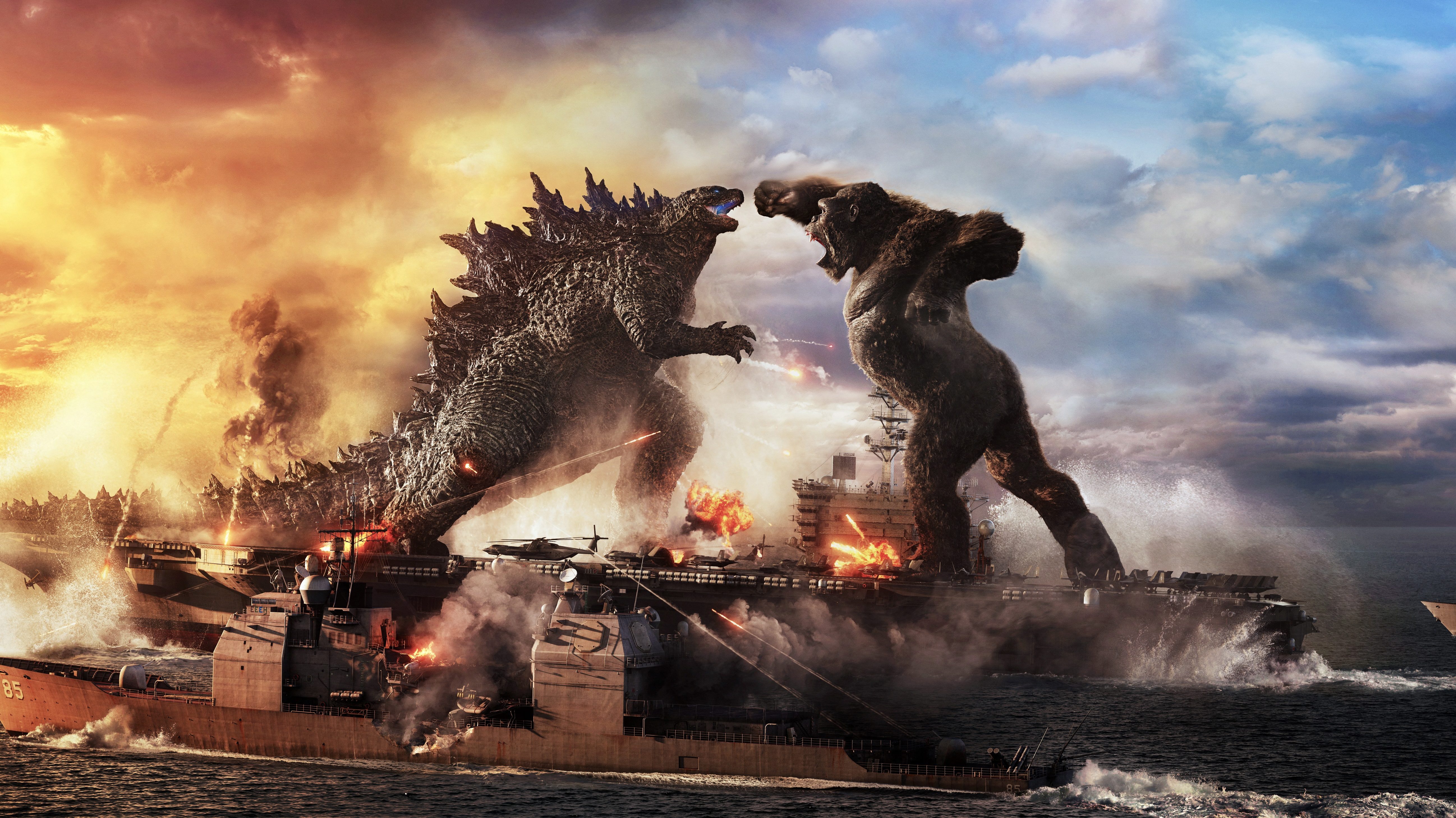 Godzilla és Kong harca mindenkit letarol